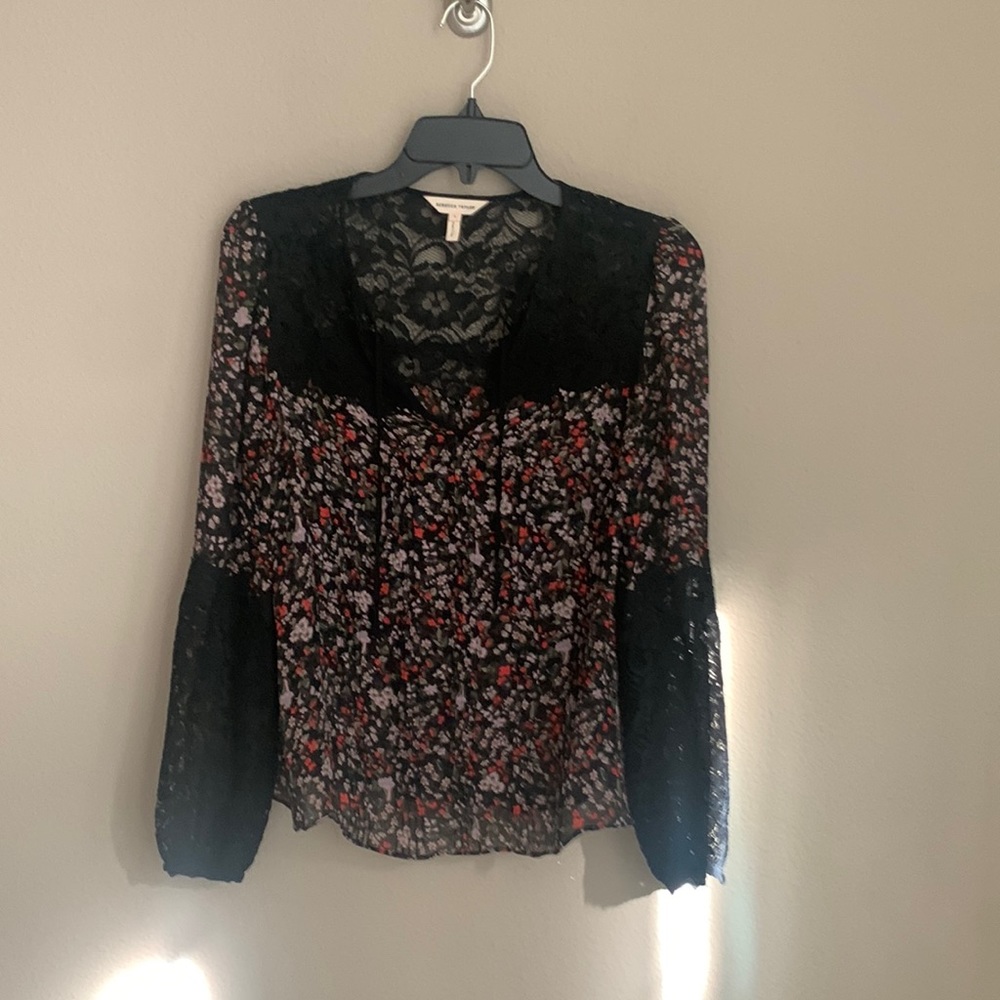 Rebecca Taylor floral blouse